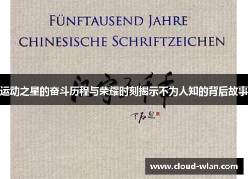 运动之星的奋斗历程与荣耀时刻揭示不为人知的背后故事